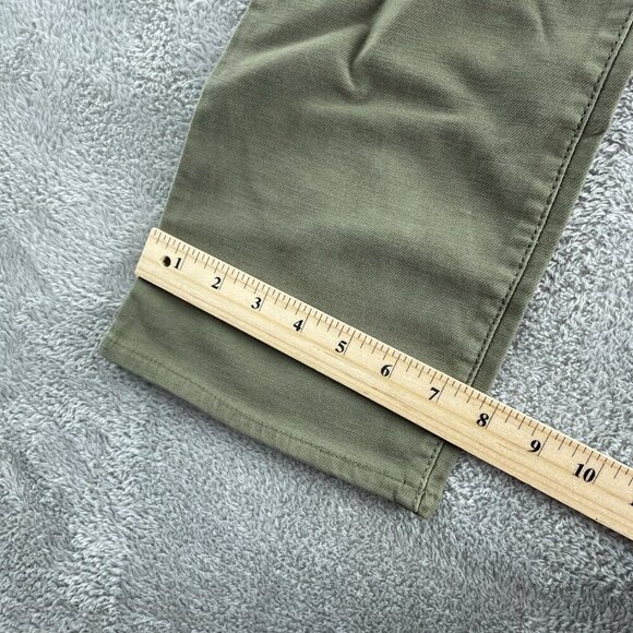 32 Degrees Cool Womens Sweatpant Jeans Size 12 Green Stretch NWT 1579 - Picture 9 of 11